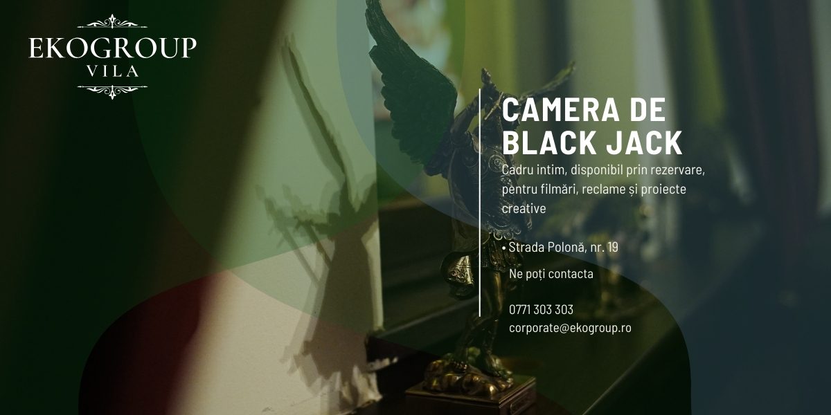 Camera de Black Jack – Salon Diplomatic Exclusivist pentru Experiențe Private și Producții de Top